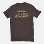 Second Breakfast Friends-womens fitted tee-fanfabio