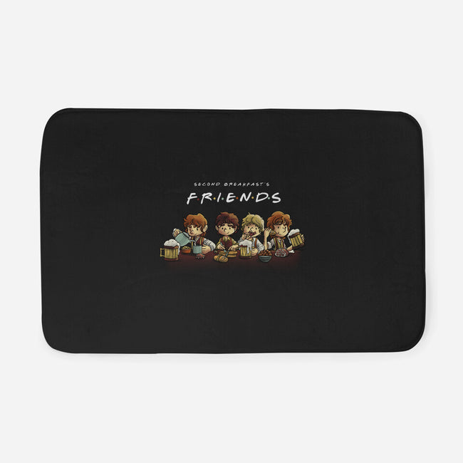 Second Breakfast Friends-none memory foam bath mat-fanfabio