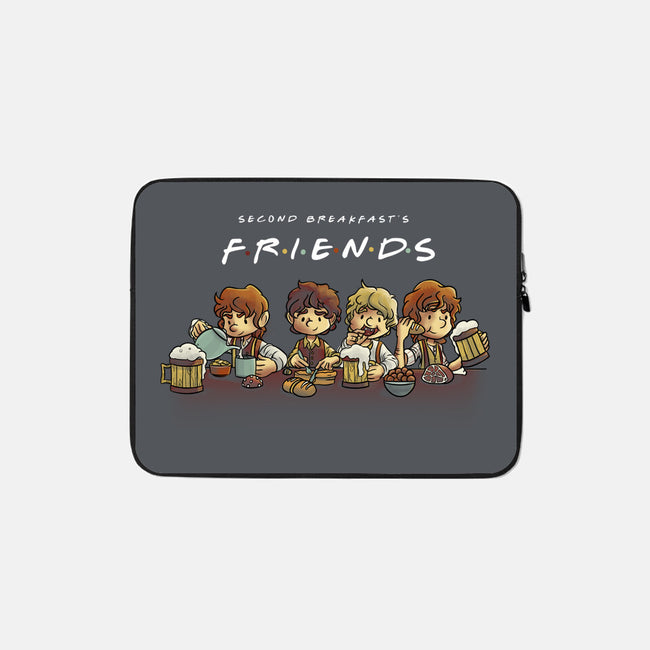 Second Breakfast Friends-none zippered laptop sleeve-fanfabio