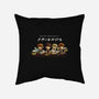 Second Breakfast Friends-none removable cover w insert throw pillow-fanfabio