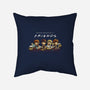 Second Breakfast Friends-none removable cover w insert throw pillow-fanfabio