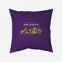 Second Breakfast Friends-none removable cover w insert throw pillow-fanfabio