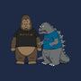 Stupid Kaiju-womens v-neck tee-pigboom