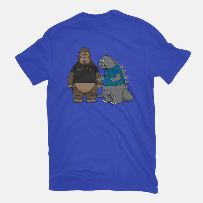 Stupid Kaiju-mens heavyweight tee-pigboom