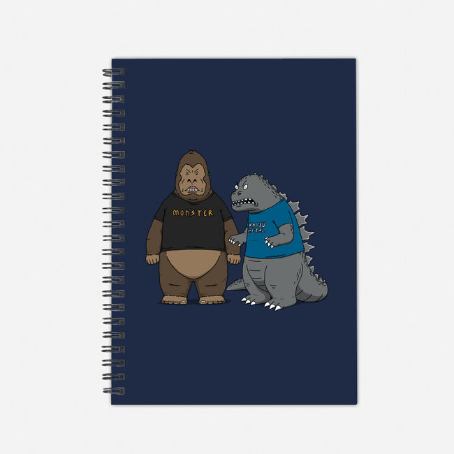 Stupid Kaiju-none dot grid notebook-pigboom