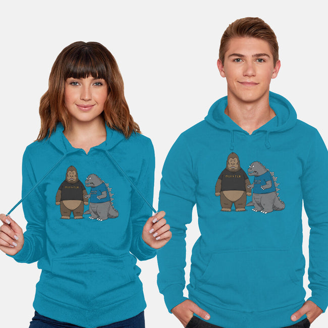 Stupid Kaiju-unisex pullover sweatshirt-pigboom