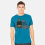 Stupid Kaiju-mens heavyweight tee-pigboom
