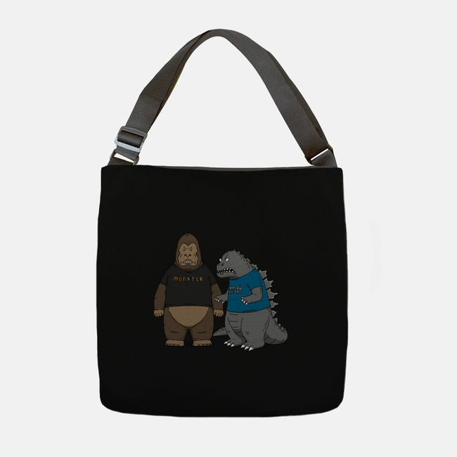 Stupid Kaiju-none adjustable tote-pigboom