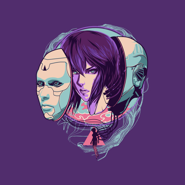 Ghost In the Shell-none polyester shower curtain-heydale