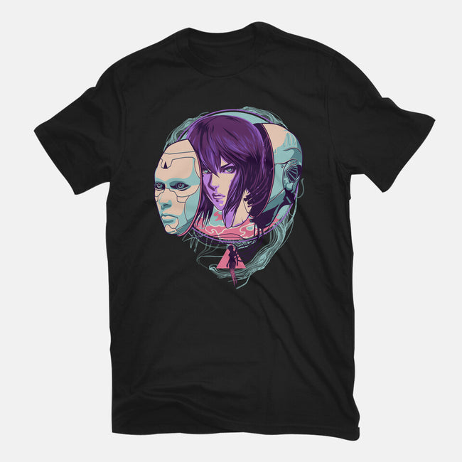Ghost In the Shell-mens heavyweight tee-heydale