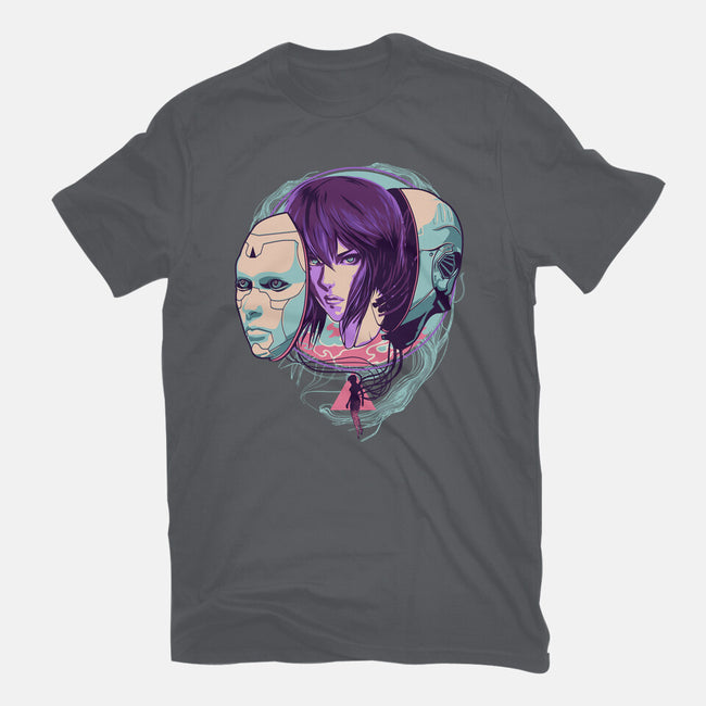 Ghost In the Shell-womens fitted tee-heydale