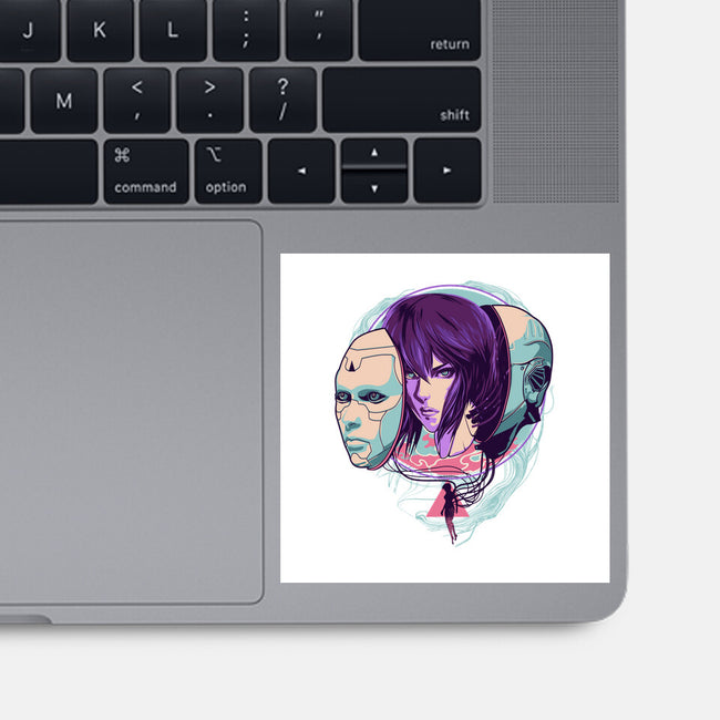 Ghost In the Shell-none glossy sticker-heydale