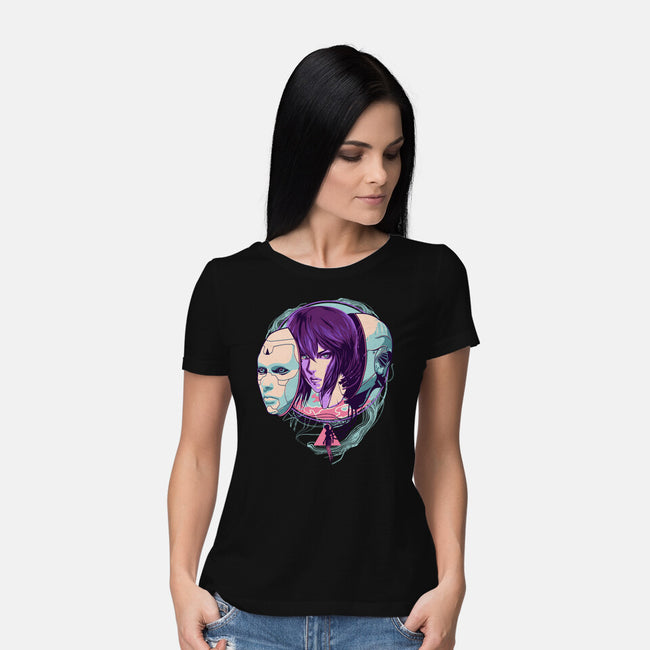 Ghost In the Shell-womens basic tee-heydale