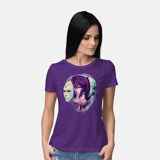 Ghost In the Shell-womens basic tee-heydale