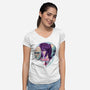 Ghost In the Shell-womens v-neck tee-heydale