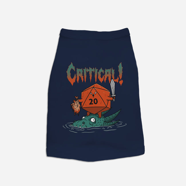 Critical Death Metal-dog basic pet tank-pigboom