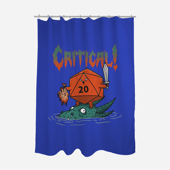 Critical Death Metal-none polyester shower curtain-pigboom