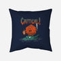Critical Death Metal-none removable cover w insert throw pillow-pigboom