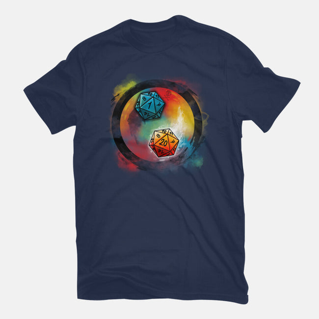 Yin Yang Dice-unisex basic tee-Vallina84