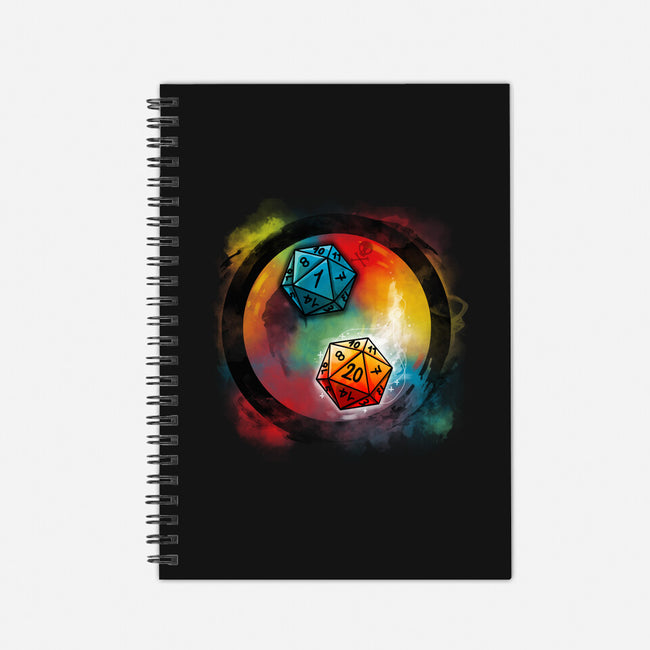 Yin Yang Dice-none dot grid notebook-Vallina84