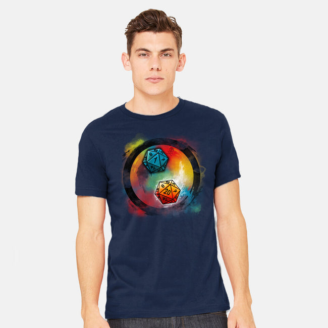 Yin Yang Dice-mens heavyweight tee-Vallina84