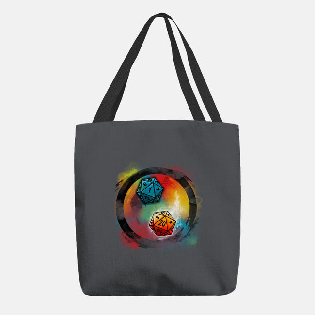 Yin Yang Dice-none basic tote-Vallina84