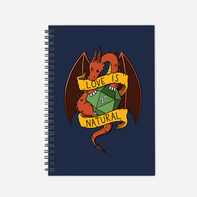 Love is Natural-none dot grid notebook-TaylorRoss1