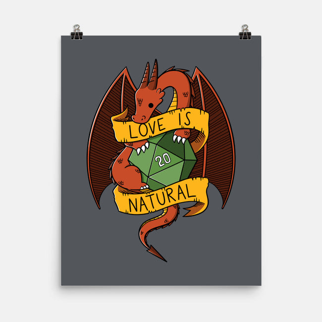 Love is Natural-none matte poster-TaylorRoss1