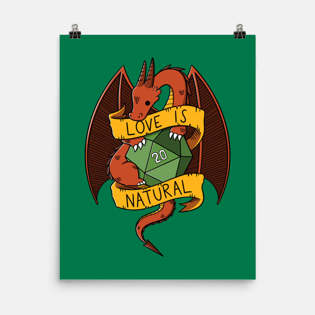 Love is Natural-none matte poster-TaylorRoss1