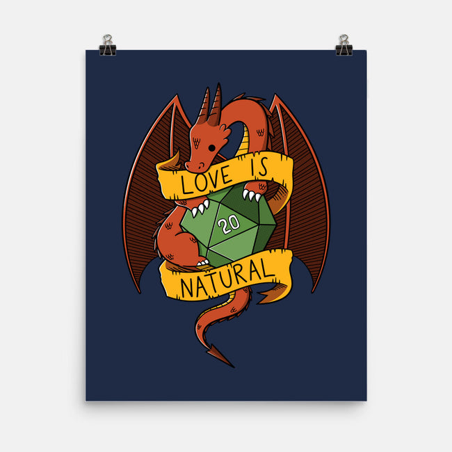 Love is Natural-none matte poster-TaylorRoss1