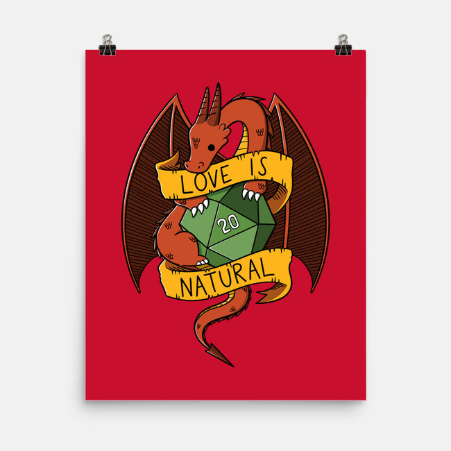 Love is Natural-none matte poster-TaylorRoss1