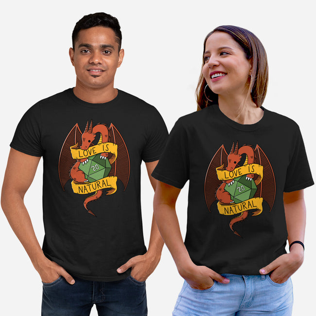 Love is Natural-unisex basic tee-TaylorRoss1