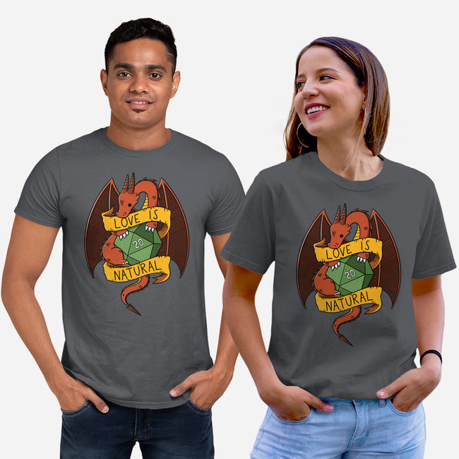 Love is Natural-unisex basic tee-TaylorRoss1