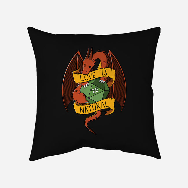 Love is Natural-none removable cover w insert throw pillow-TaylorRoss1