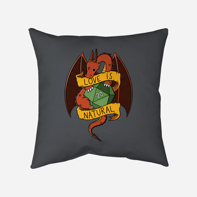 Love is Natural-none removable cover w insert throw pillow-TaylorRoss1
