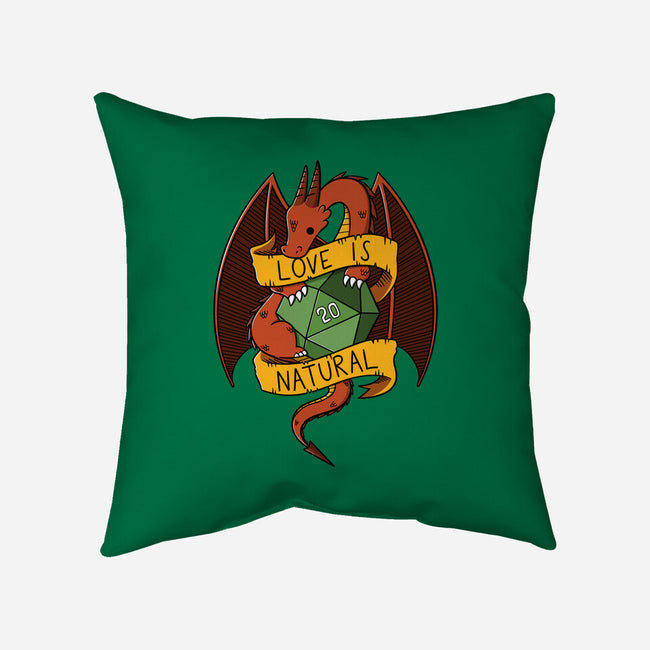 Love is Natural-none removable cover w insert throw pillow-TaylorRoss1