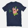Saint Patrick Star's Day-womens fitted tee-nathanielf