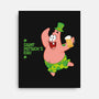 Saint Patrick Star's Day-none stretched canvas-nathanielf