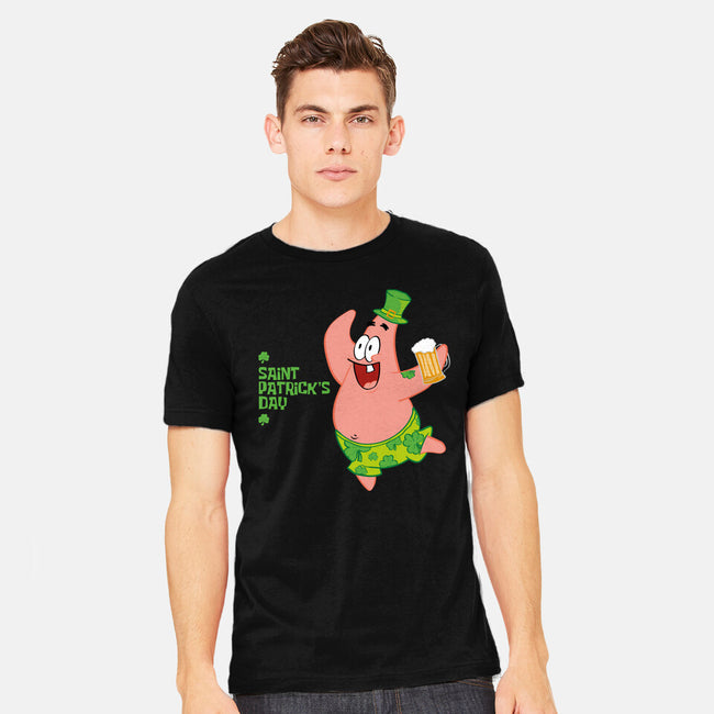 Saint Patrick Star's Day-mens heavyweight tee-nathanielf
