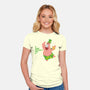 Saint Patrick Star's Day-womens fitted tee-nathanielf