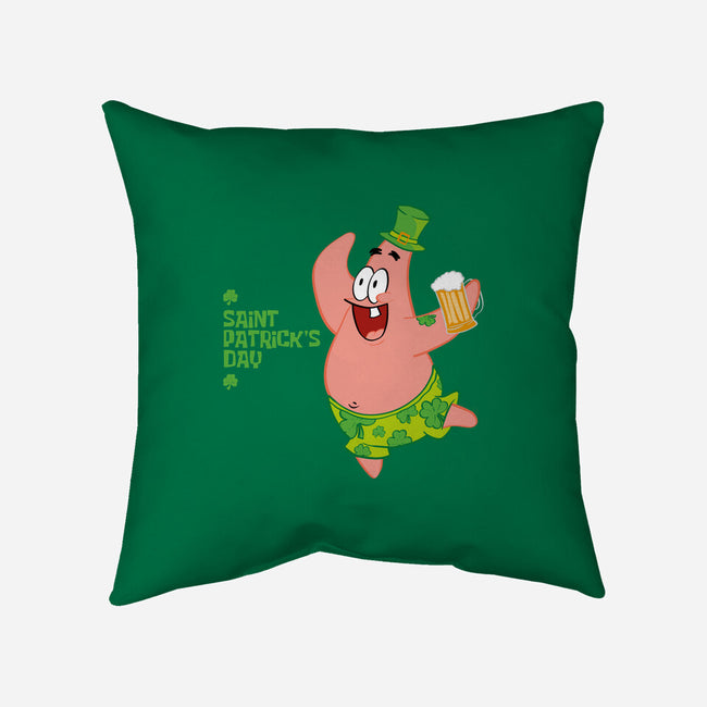 Saint Patrick Star's Day-none non-removable cover w insert throw pillow-nathanielf