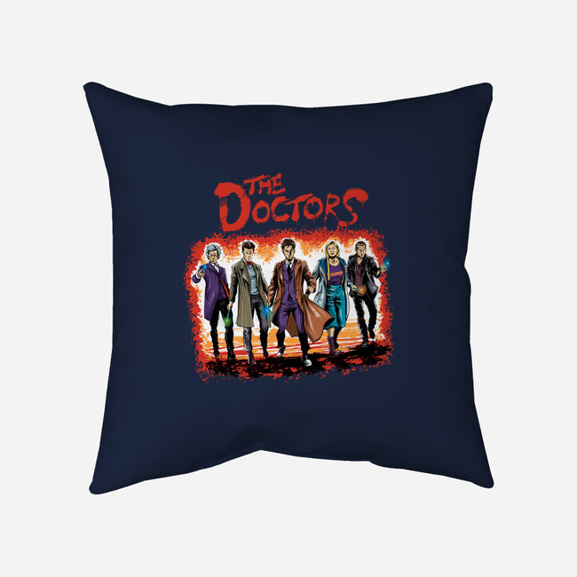 The Docs-none removable cover w insert throw pillow-zascanauta