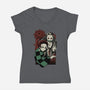 Slayers-womens v-neck tee-Hafaell