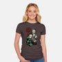 Slayers-womens fitted tee-Hafaell