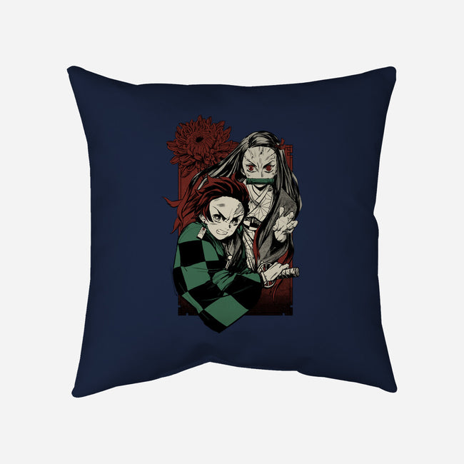 Slayers-none removable cover throw pillow-Hafaell