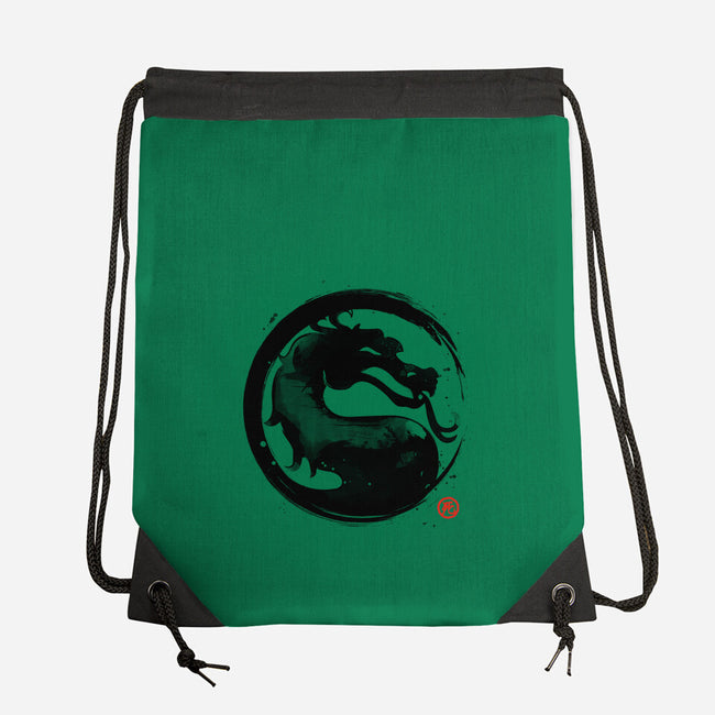 Mortal Ink-none drawstring bag-retrodivision
