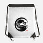 Mortal Ink-none drawstring bag-retrodivision