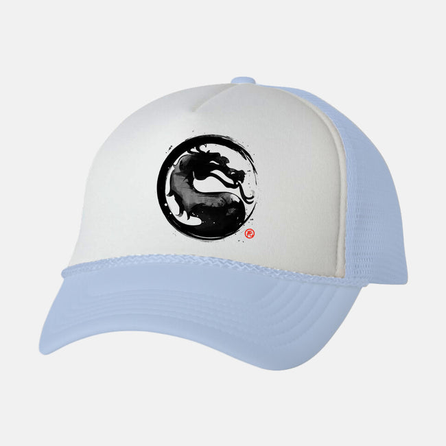 Mortal Ink-unisex trucker hat-retrodivision