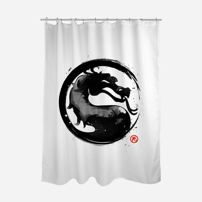 Mortal Ink-none polyester shower curtain-retrodivision