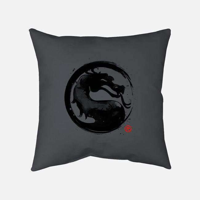 Mortal Ink-none removable cover w insert throw pillow-retrodivision